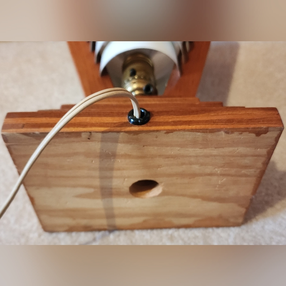 Vntg MCM Tornado Lamp - Picture 9 of 16